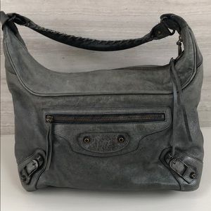 Balenciaga Grey shoulder Bag